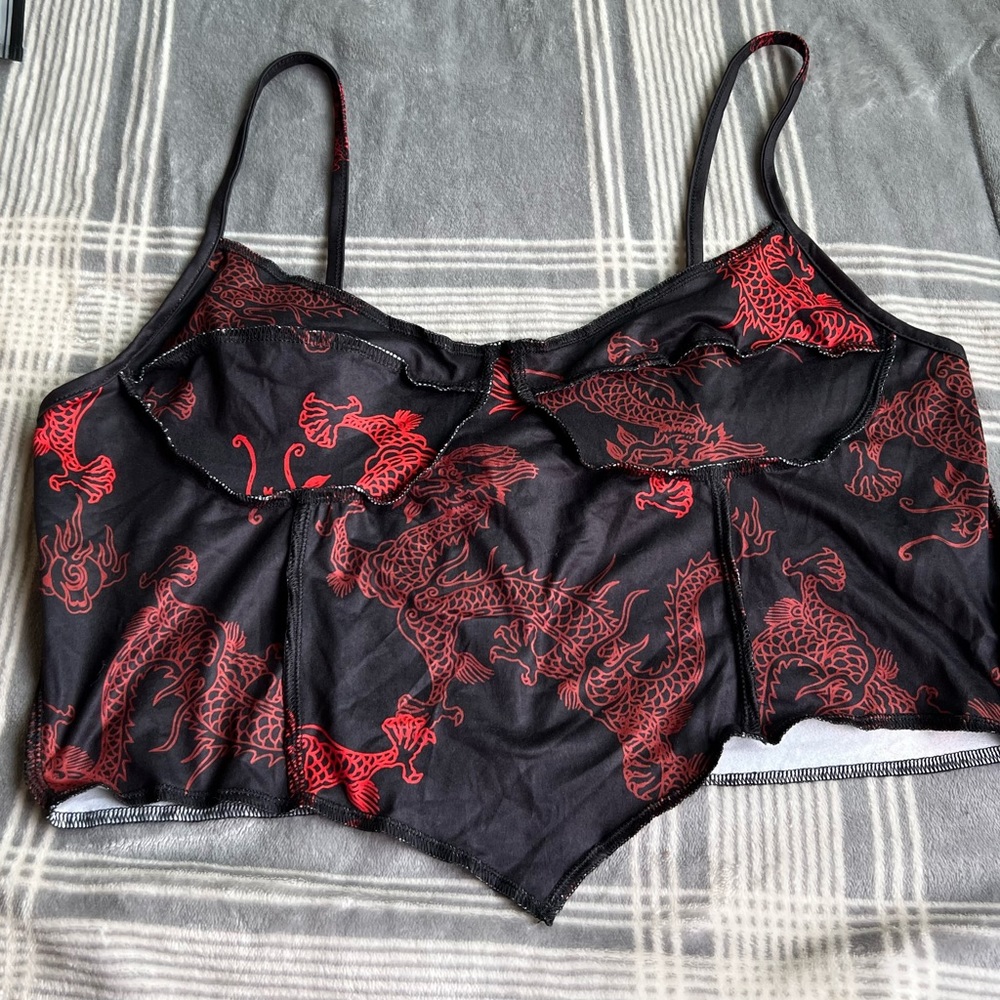 Cami Top With Dragon